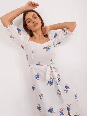 Dámské šaty LAKERTA LK-SK-508964-3.95 WHITE-BLUE