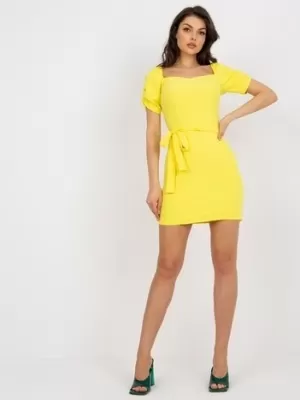 Dámské šaty LAKERTA LK-SK-508684.21X YELLOW