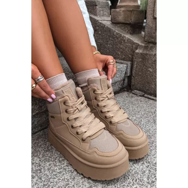  Dámské sněhule BIG STAR SHOES UU274166 BEIGE 