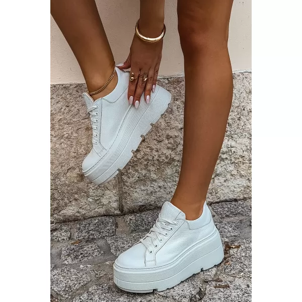  Dámské tenisky ZAZOO N1000S3/444 WHITE 