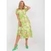 Dámské šaty ITALY MODA DHJ-SK-15967.54P BRIGHT GREEN