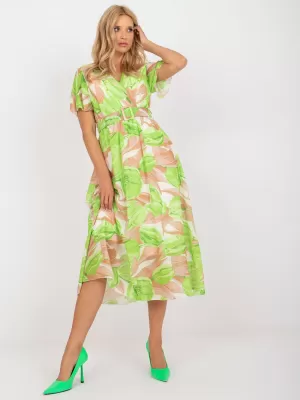 Dámské šaty ITALY MODA DHJ-SK-15967.54P BRIGHT GREEN
