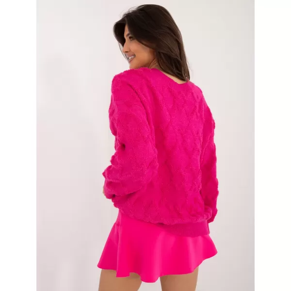  Dámský svetr WOOL FASHION ITALIA AT-SW-2361.61 FUCHSIA 