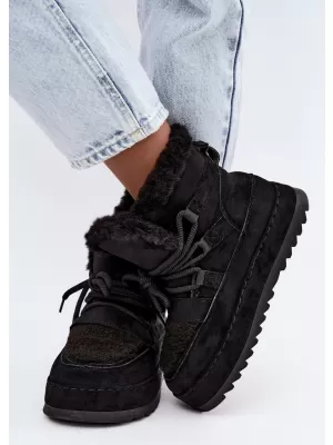 Dámské sněhule BOTO 9077 BLACK