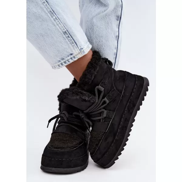  Dámské sněhule BOTO 9077 BLACK 