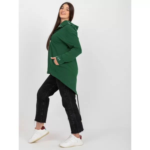  Dámská mikina RELEVANCE RV-BL-8266.34P DARK GREEN 