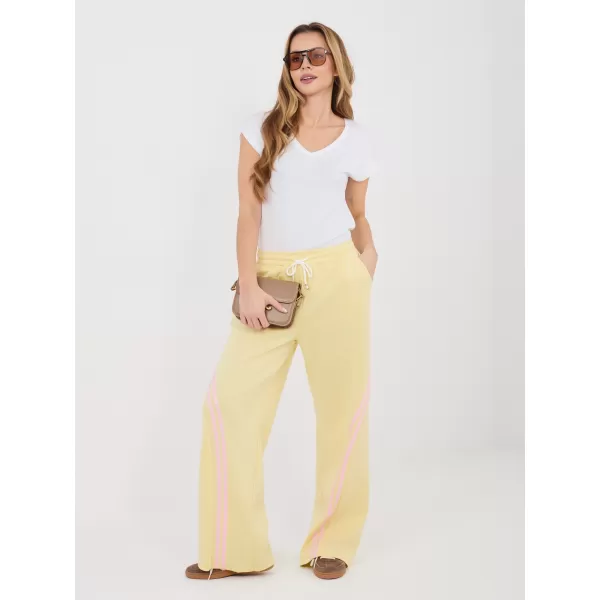  Dámské tepláky RUE PARIS IT-DR-22168.66 BRIGHT YELLOW 