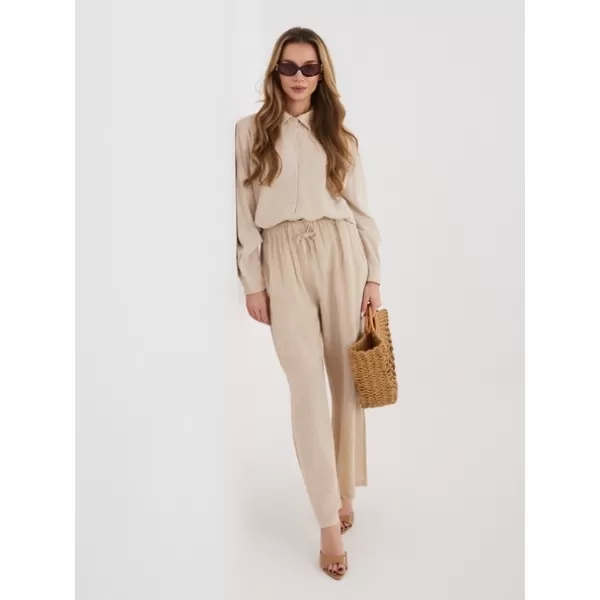  Dámské kalhoty ITALY MODA IT-SP-2873.02 BEIGE 