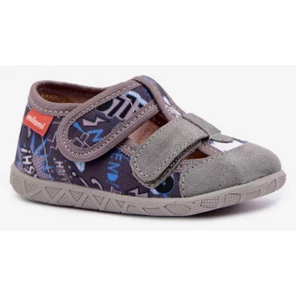  Dětské pantofle MILAMI 118/BR-36 GREY 
