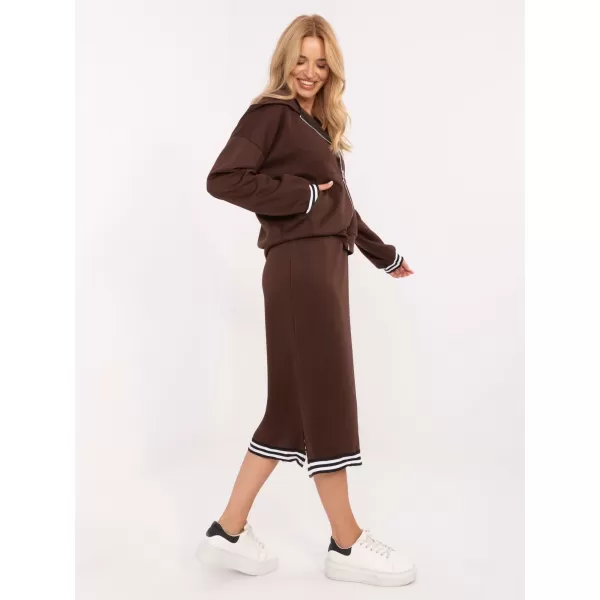  Dámský set RUE PARIS IT-KMPL-9719.64 DARK BROWN 