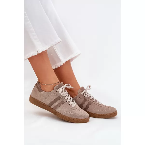  Dámské tenisky ZAZOO N1068/528/1065 BEIGE 