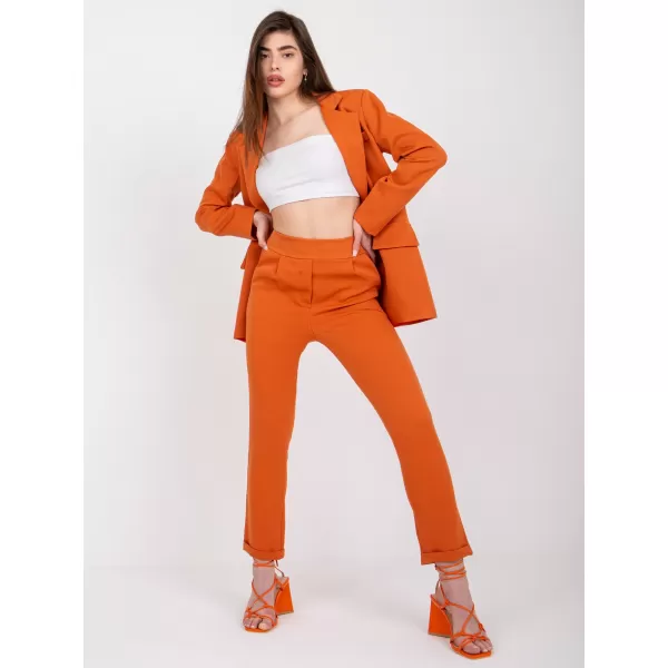  Dámské kalhoty ITALY MODA DHJ-SP-13926.02 DARK ORANGE 