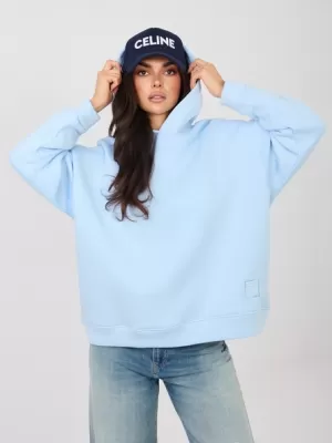 Dámská mikina RUE PARIS RV-BL-A1037.06 LIGHT BLUE