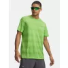 Pánské triko UNDER ARMOUR VELOCITI SS 6009517-712 ZELENÁ