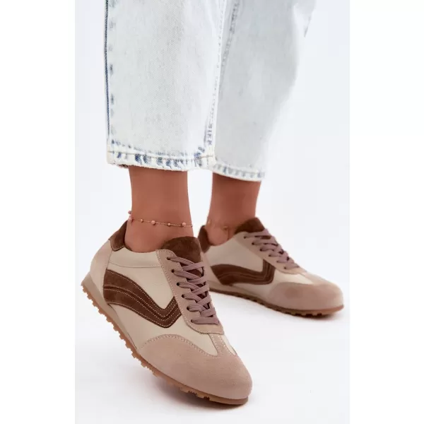  Dámské tenisky ZAZOO N1400/ BROWN 