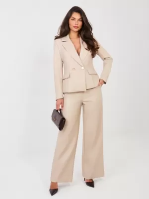 Dámské kalhoty ITALY MODA IT-SP-FL10013.87 BEIGE