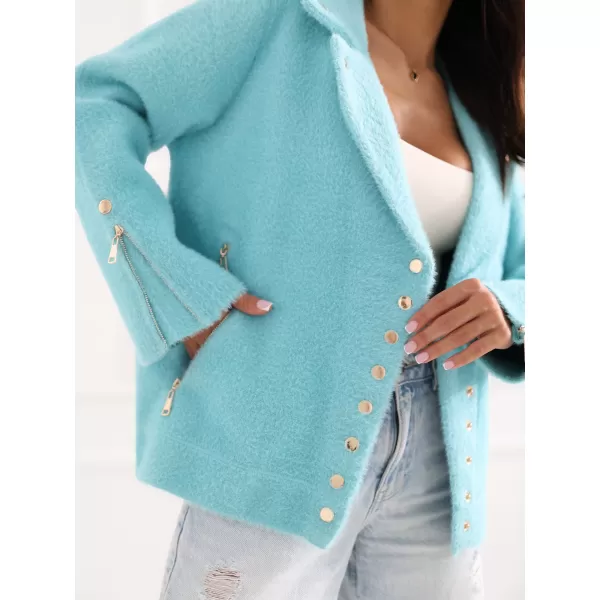  Dámská bunda FACTORY PRICE MBM-KR-250.98P TURQUOISE 