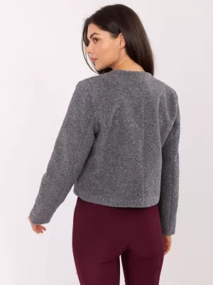 Dámská bunda RUE PARIS IT-KR-FL9586.64 DARK GREY