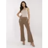 Dámské kalhoty ITALY MODA DHJ-SP-20518.12 LIGHT BROWN