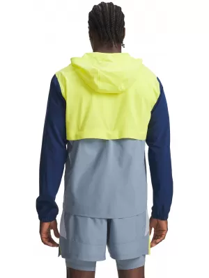 Pánská bunda UNDER ARMOUR UA VELOCITI HOODED JACKET 6015111-997 MODRÁ