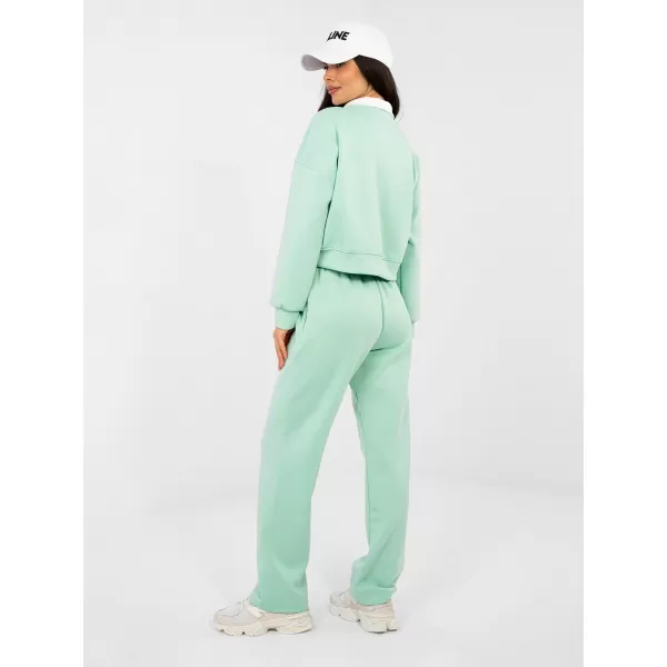  Dámská tepláková souprava ITALY MODA IT-KMPL-22212.36 BRIGHT GREEN 