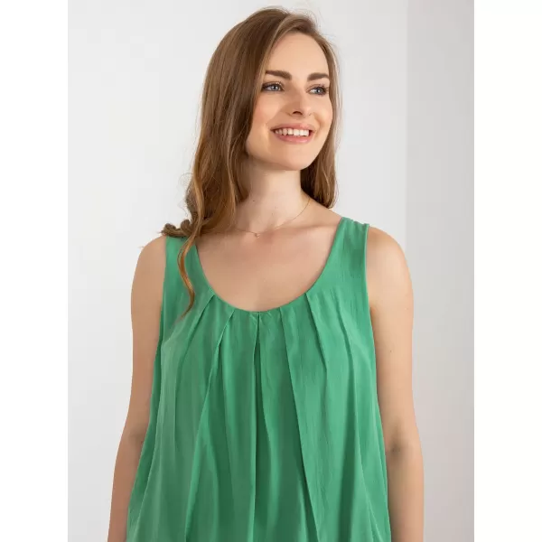  Dámské šaty OCH BELLA TW-SK-BI-8139.44 GREEN 