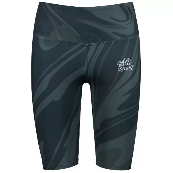  Dámské legíny nad kolena premium (nové velikosti) ALTISPORT VOJ/ALW072LEG06 BLACK 