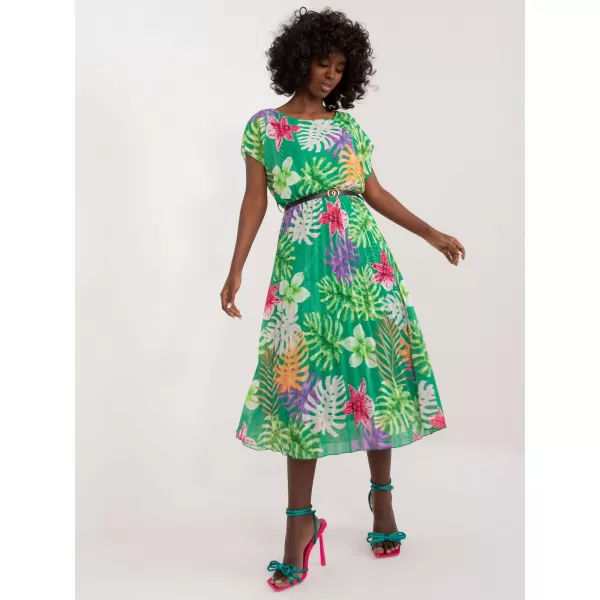  Dámské šaty ITALY MODA DHJ-SK-8839-3.30 GREEN 
