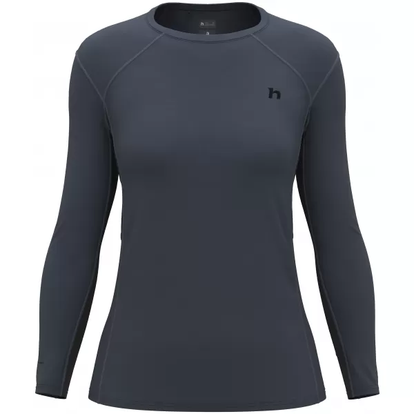  Dámské triko HANNAH TERRA L/S SKY CAPTAIN/ANTHRACITE 