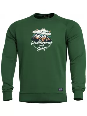 Pánská mikina PENTAGON HAWK WEATHERPROOF K09019-WE SPRINGBOK GREEN
