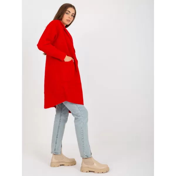  Dámský kabát FACTORY PRICE MBM-PL-1521.97P RED 