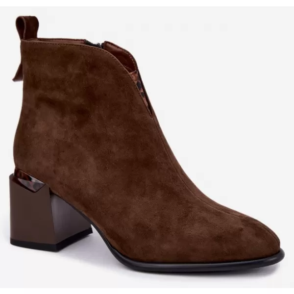  Dámské boty BOTO 26BT24-399 BROWN 
