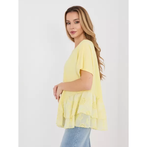  Dámská halenka ITALY MODA IT-BZ-81870.18 BRIGHT YELLOW 