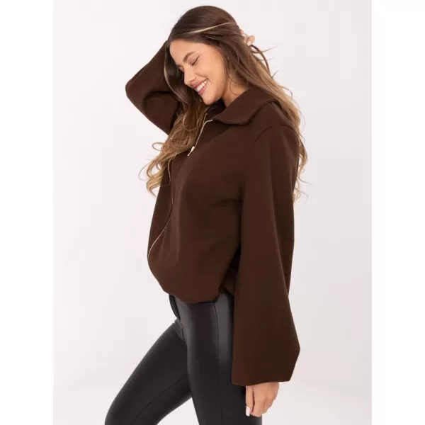  Dámská bunda RUE PARIS IT-KR-FL9725.08P BROWN 