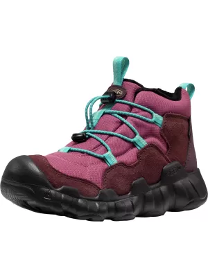 Dětské kotníkové boty KEEN HYPOWSER CHUKKA WP YOUTH HUCKLEBERRY/VIOLET QUARTZ