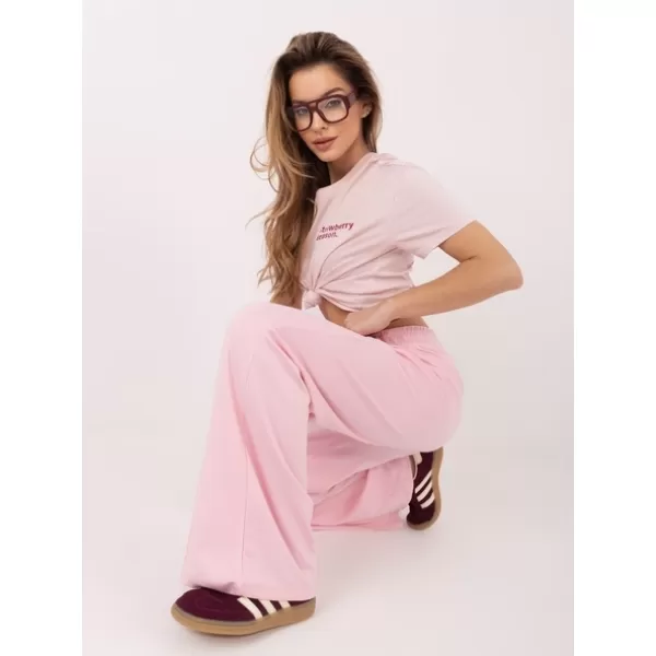 Dámské tepláky RUE PARIS RV-DR-A1062.08 BRIGHT PINK 