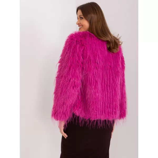  Dámská bunda WOOL FASHION ITALIA AT-KR-2359.96P FUCHSIA 