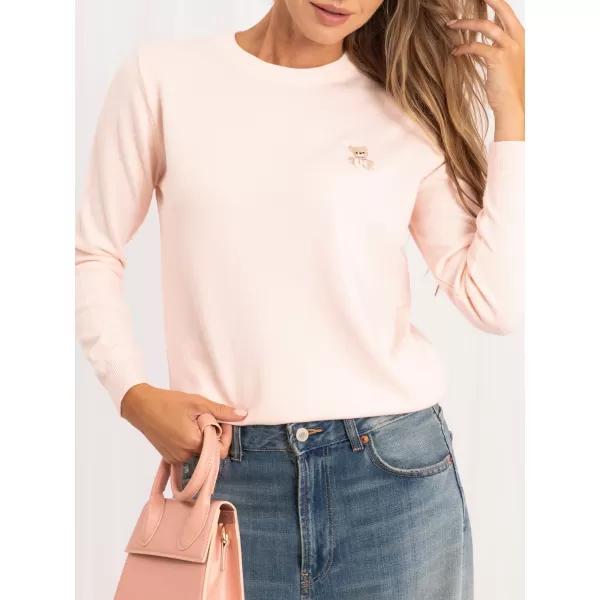  Dámský svetr ITALY MODA IR-SW-57994.12P BRIGHT PINK 