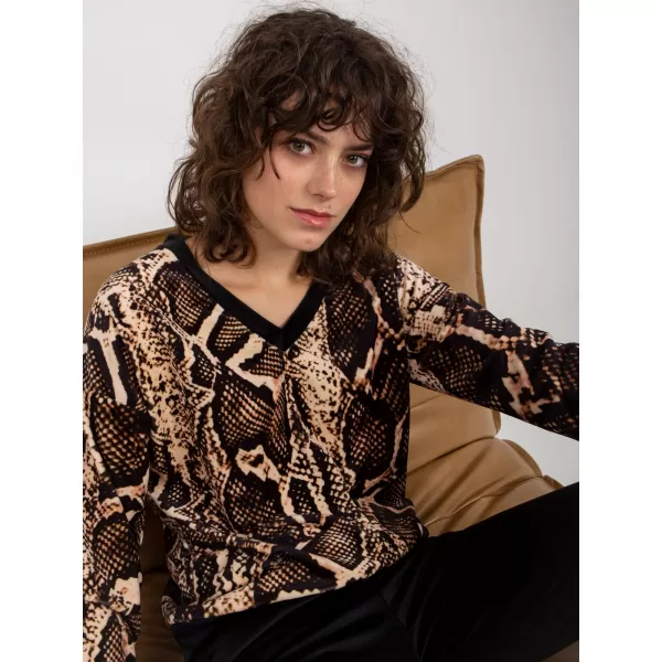  Dámský set RUE PARIS RP-KMPL-8190-4.18P BLACK AND BEIGE 