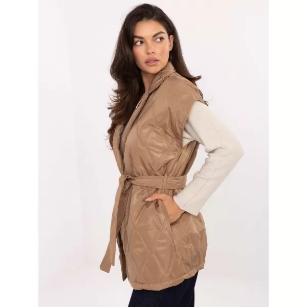  Dámská vesta RUE PARIS IT-KZ-FL9603.87 CAMEL 