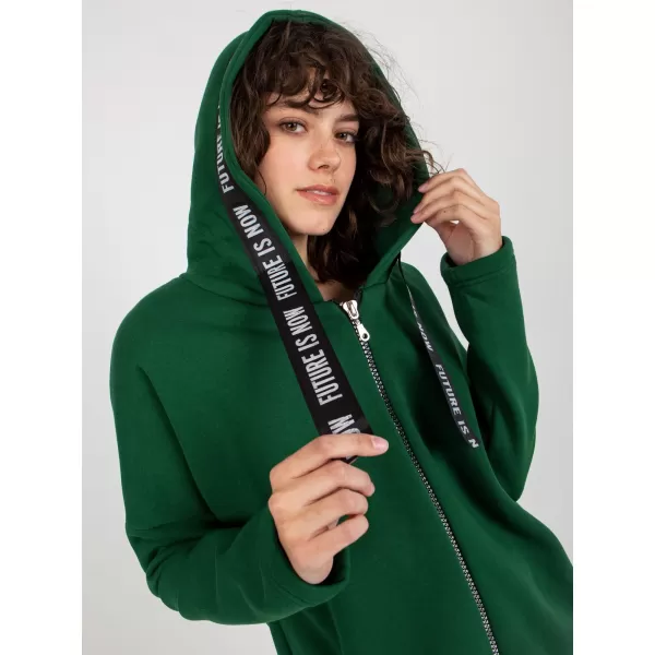  Dámská mikina RELEVANCE RV-BL-6683.00P DARK GREEN 