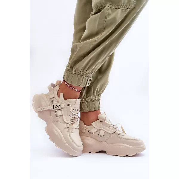  Dámské sportovní boty GOE MM2N4015 BEIGE 
