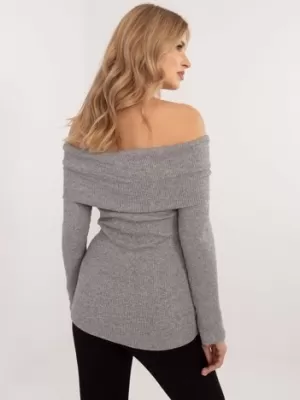 Dámský svetr ITALY MODA DHJ-SW-A2449.33 GRAY