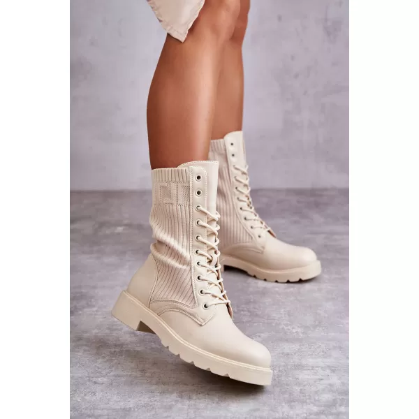  Dámské boty BOTO LQ-55 BEIGE 