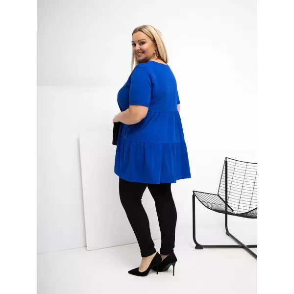  Dámská halenka RELEVANCE RV-BZ-7923-1.34P COBALT 