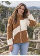Dámská fleece mikina ALTISPORT IVONA BÉŽOVÁ