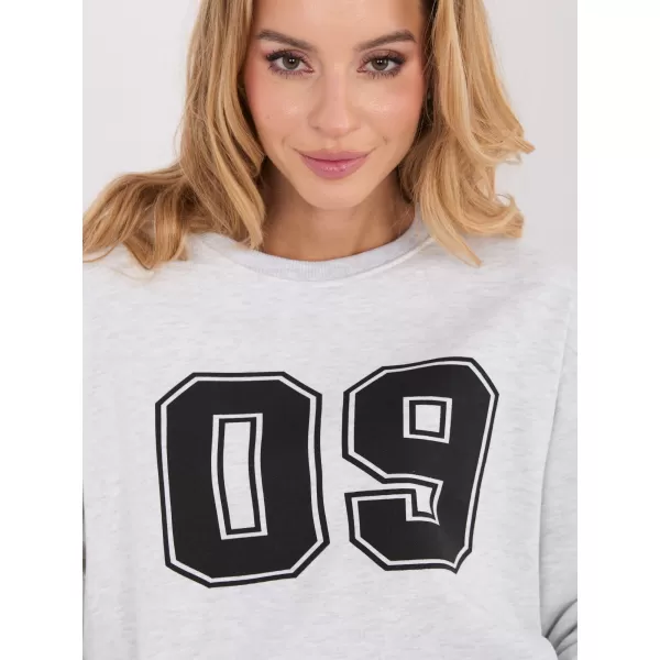  Dámská mikina FACTORY PRICE WT-BL-A1267-1.66 LIGHT GREY 
