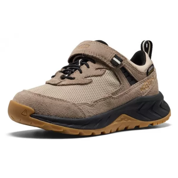  Dětské boty KEEN HIGHTRAIL WP CHILDREN BRINDLE/OAK BUFF 