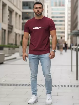 Pánské triko DSTREET BORDO
