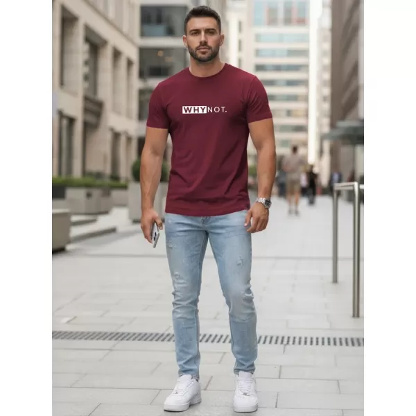 Pánské triko DSTREET BORDO 